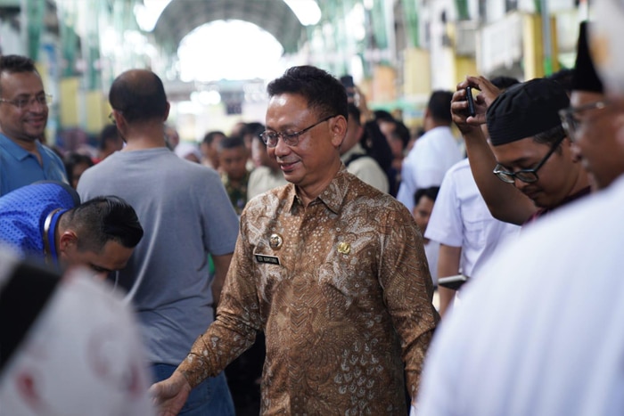 Pelantikan BPC HIPMI Pontianak 2025–2028 Digelar di Pasar Tengah, Edi Kamtono: Positif untuk Bangkitkan Semangat UMKM