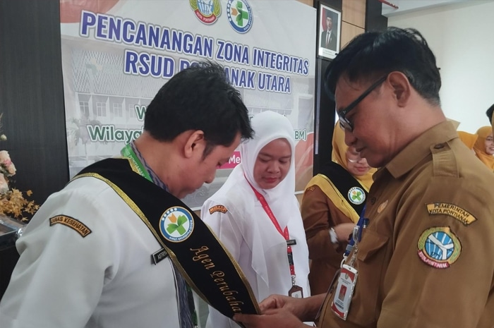 RSUD Pontianak Utara Resmi Canangkan Zona Integritas, Targetkan Jadi Rumah Sakit Bebas Korupsi dan Bersih Melayani