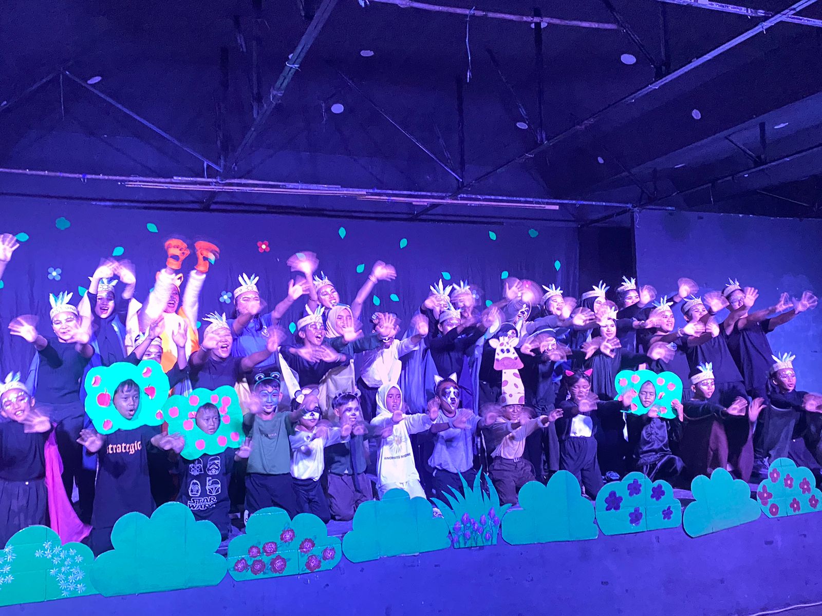 Aku Belajar Gelar Drama Musikal “Pahlawan Kecil Desa Jeruju Besar” di Taman Budaya