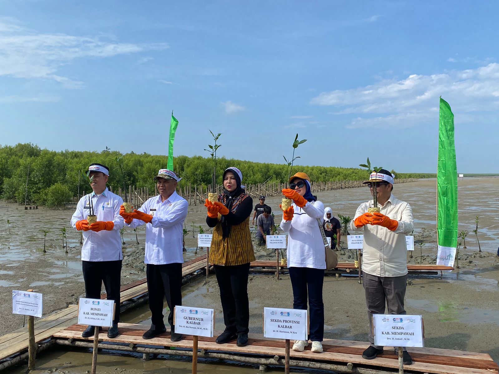 Pemprov Kalbar Luncurkan Program Enda dan GWB di Mempawah, Sinergi Pemuda dan Alam