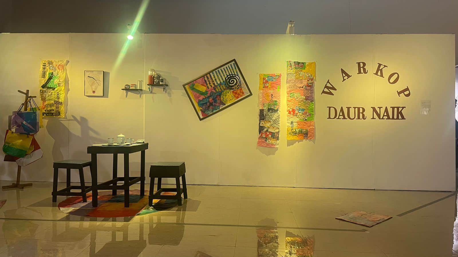 Susur Galur Tampilkan Karya Daur Ulang Plastik di Art Borneo: Bala Dingan