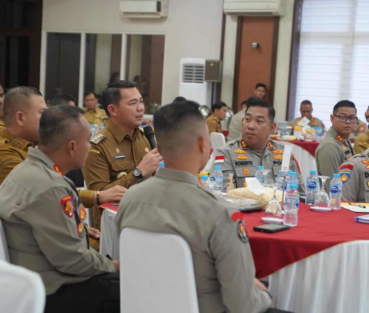 Bupati Kapuas Hulu Hadiri Rakor Kesiapan Panen Raya Jagung Kuartal III di Mapolda Kalbar