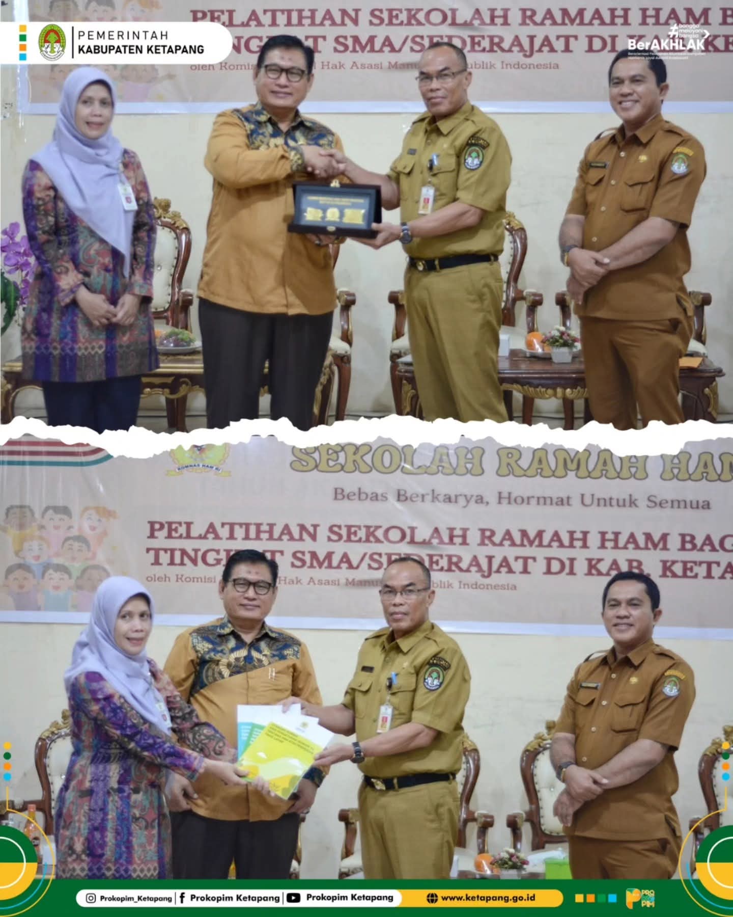 Pemkab Ketapang Gelar Pelatihan Sekolah Ramah HAM untuk Guru SMA Sederajat