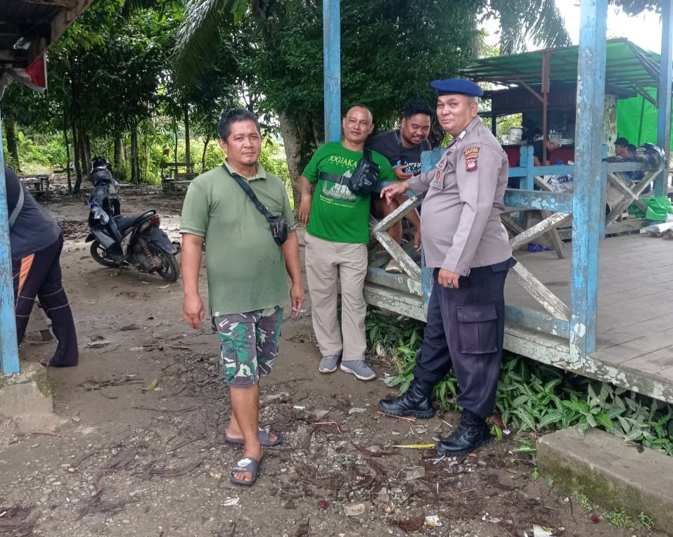 Satpolairud Polres Kapuas Hulu Gencar Antisipasi Premanisme di Dermaga Apung Putussibau