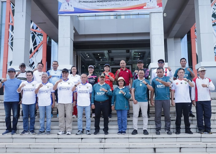 Pemkab Ketapang dan Sanggau Kompak Gelar Senam Sehat, Bangun Sinergi Lewat Olahraga