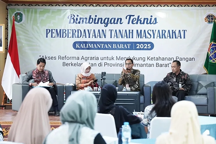BPN Kalbar Gelar Bimtek Reforma Agraria, Dorong Akses untuk Ketahanan Pangan Berkelanjutan