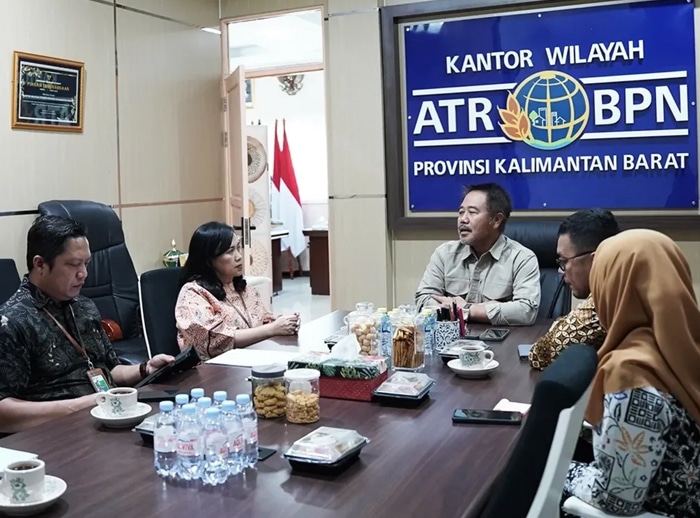 BPN Kalbar Terima Kunjungan DJKN, Bahas Percepatan Sertifikasi Aset Negara