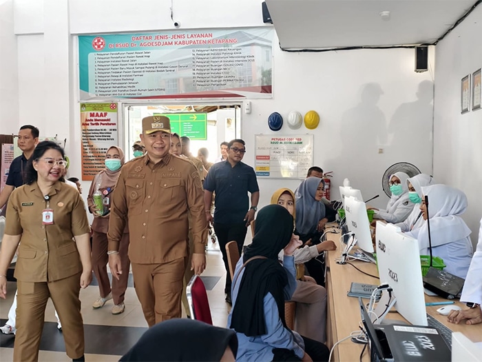 HUT ke-41 RSUD dr. Agoesdjam, Bupati Ketapang Tinjau Layanan dan Fasilitas Rumah Sakit