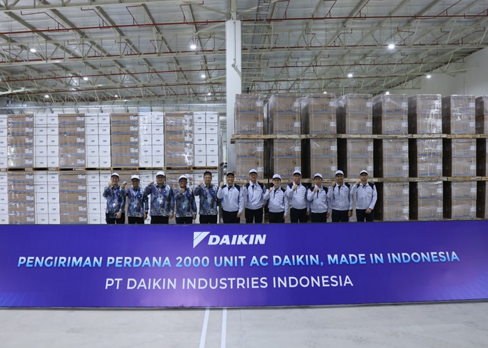 DAIKIN Mulai Kirim 2.000 Unit...