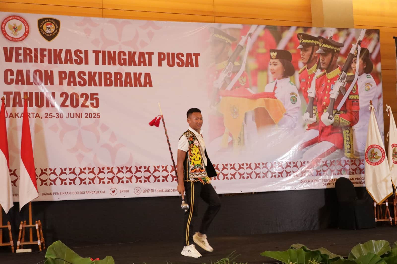 Bangga, Pelajar SMA 1 Putussibau Gregorius Marhico Lolos Paskibraka Tingkat Nasional 2025