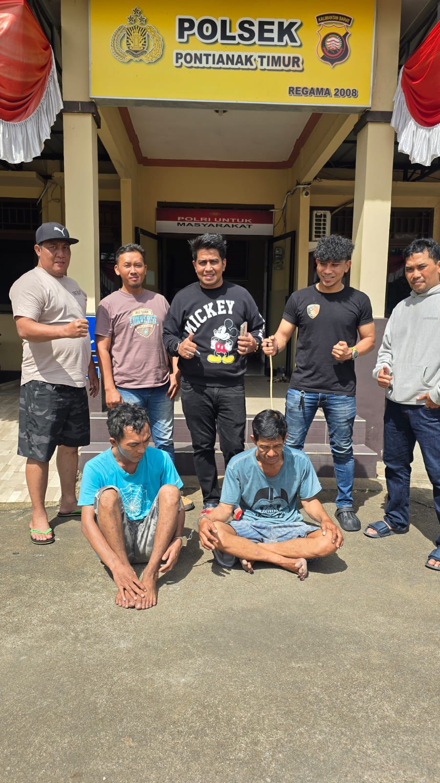 Aksi Dua Pria Bobol Ruko dan Curi Rokok yang Terekam CCTV Berhasil Ditangkap Polisi