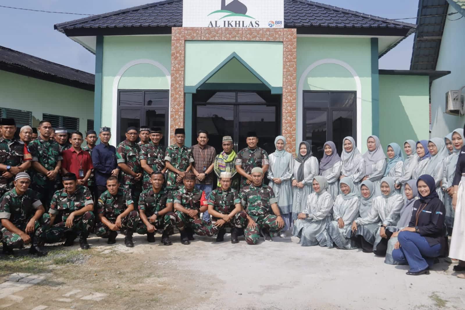 Dandim dan Pimpinan BRI Resmikan Mushola Baru di Kodim Mempawah: Hadiah Rohani untuk Prajurit