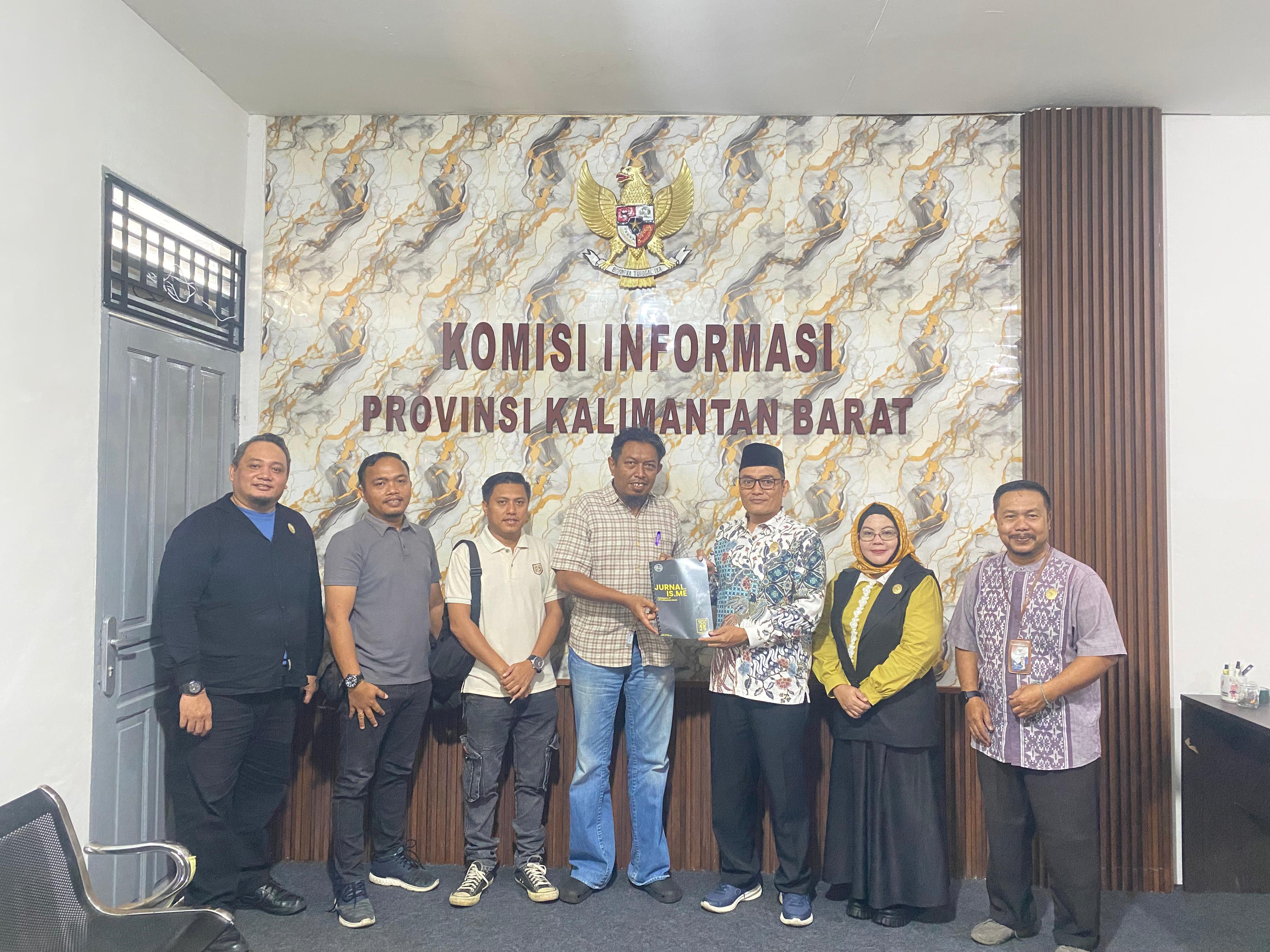 IJTI Kalbar Jalin Kolaborasi dengan Komisi Informasi, Kampanyekan Keterbukaan Informasi