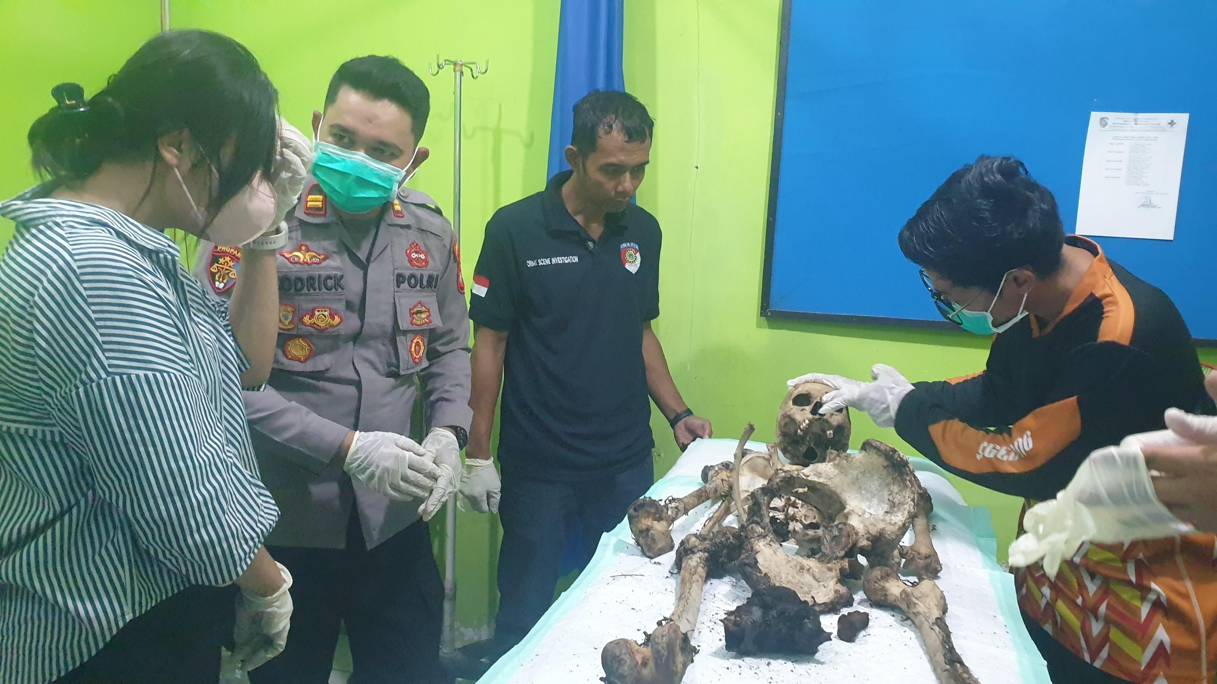 Kerangka Manusia Ditemukan di Semak Belukar Desa Peniti Dalam I, Diduga Milik Warga Pontianak yang Dilaporkan Hilang