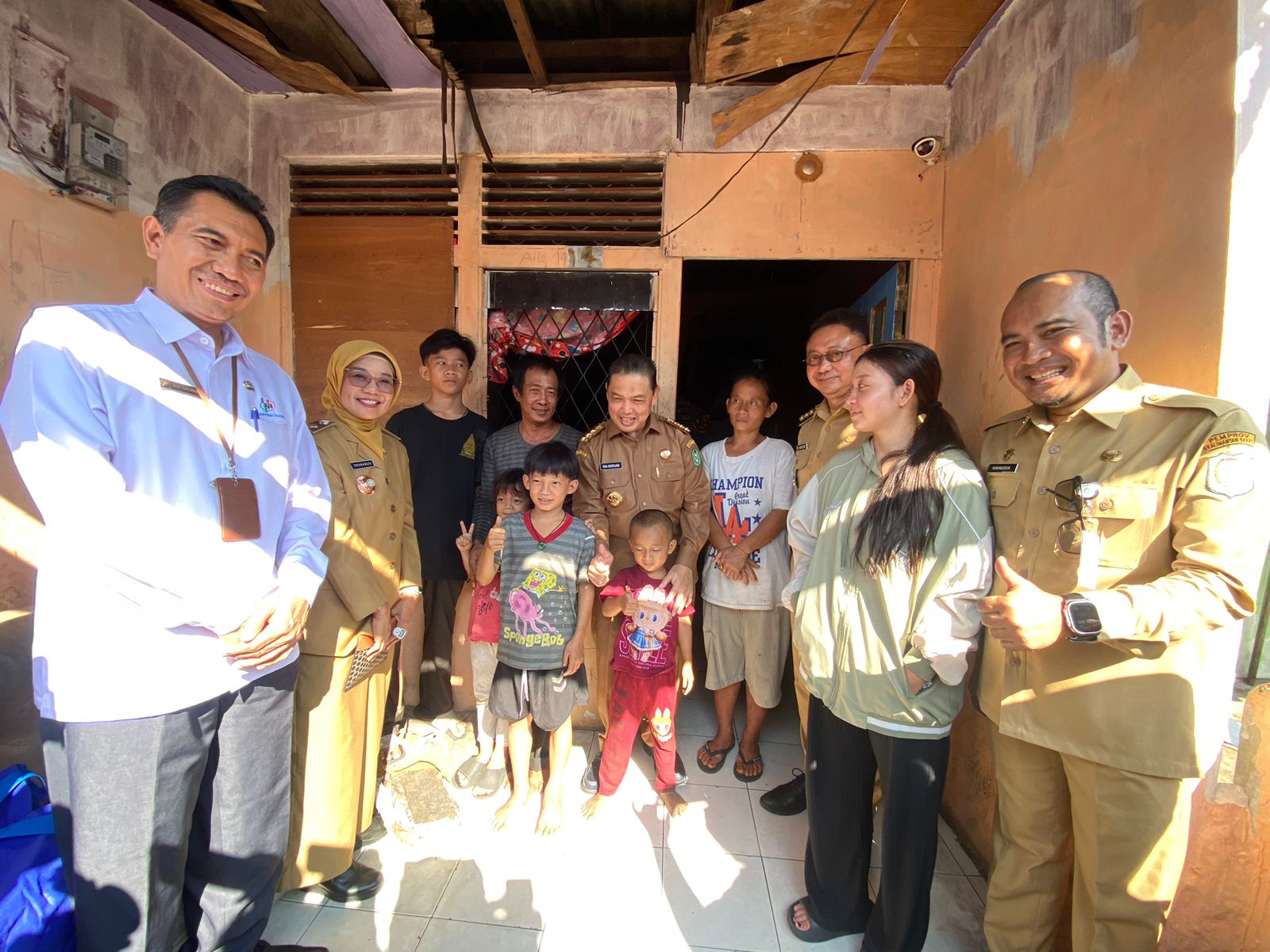 Gubernur Norsan dan Wali Kota Pontianak Kunjungi Rumah Calon Siswa Sekolah Rakyat