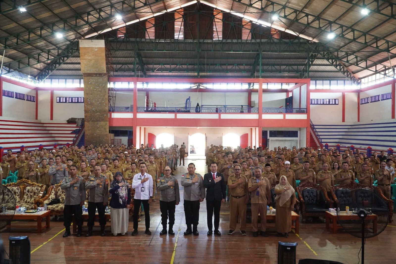 Tindaklanjuti Inpres Nomor 10 Tahun 2025, Polres Kapuas Hulu Gelar Rakor Pengelolaan Jagung Dalam Negeri