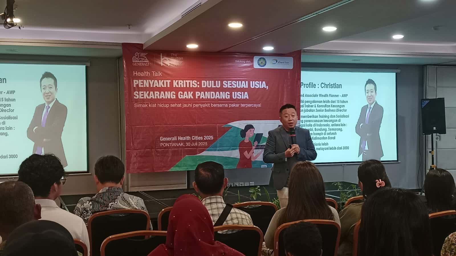 HUT ke-17, Generali Indonesia Gelar Generali Health Cities, Hadir di 17 Kota Termasuk Pontianak