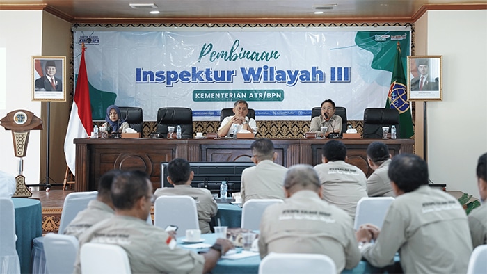Kanwil BPN Kalbar Dapat Pembinaan dari Inspektur Wilayah III Kementerian ATR/BPN, Dorong Tata Kelola Makin Akuntabel