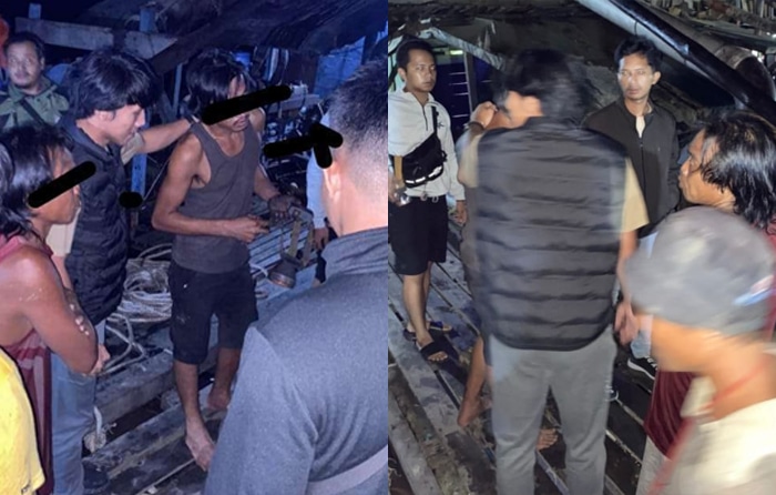 PETI di Sungai Kapuas Sanggau Disergap Polisi, Empat Pekerja Diamankan