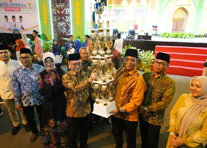 Pontianak Utara Raih Juara Umum MTQ ke-33 Kota Pontianak, Siap Ukir Prestasi ke Provinsi