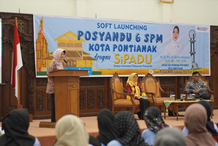 Posyandu 6 SPM dan SiPADU Resmi Diluncurkan, Pontianak Genjot Layanan Dasar Masyarakat
