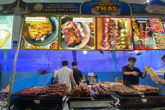 Festival Taste of Thai di Kalbar: Sensasi Street Food Thailand Tanpa Perlu ke Luar Negeri!