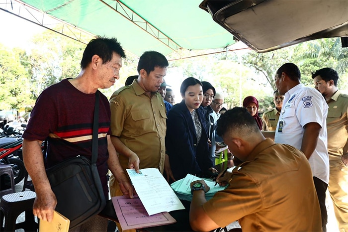 Warga Pontianak Timur Antusias Ikuti Layanan Jemput Bola Pajak Daerah Lewat Go Katan