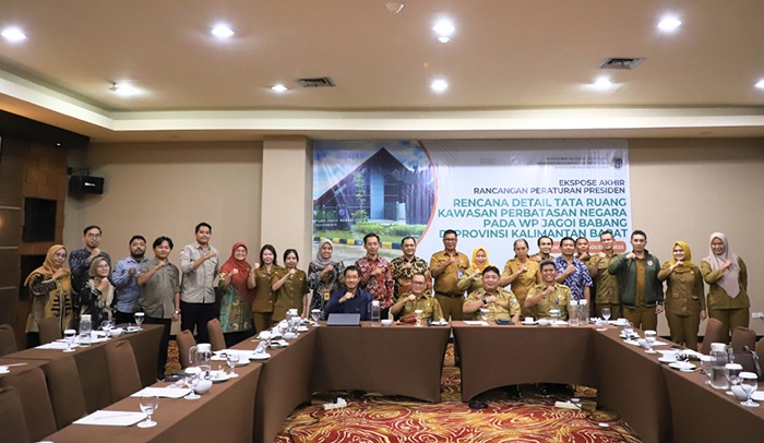 BPN Kalbar Ikut Ekspose Akhir RDTR Kawasan Perbatasan Jagoi Babang