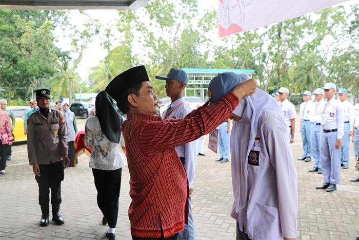 Bahasan Tekankan Karakter, Disiplin, dan Nasionalisme di Diklat Paskibraka Pontianak 2025