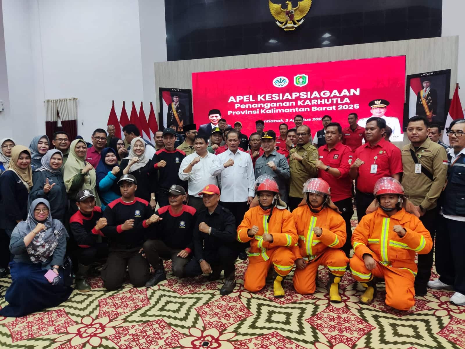 Menteri LHK Hadiri Apel Kesiapsiagaan Karhutla di Kalbar, Tegaskan Sinergi Jadi Kunci Penanganan