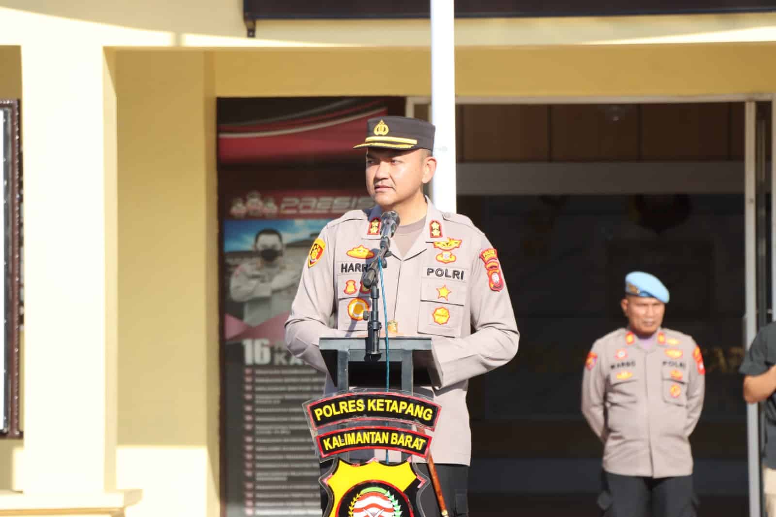 Kapolres Ketapang Tekankan Kedisiplinan dan Kesiapsiagaan Hadapi Karhutla