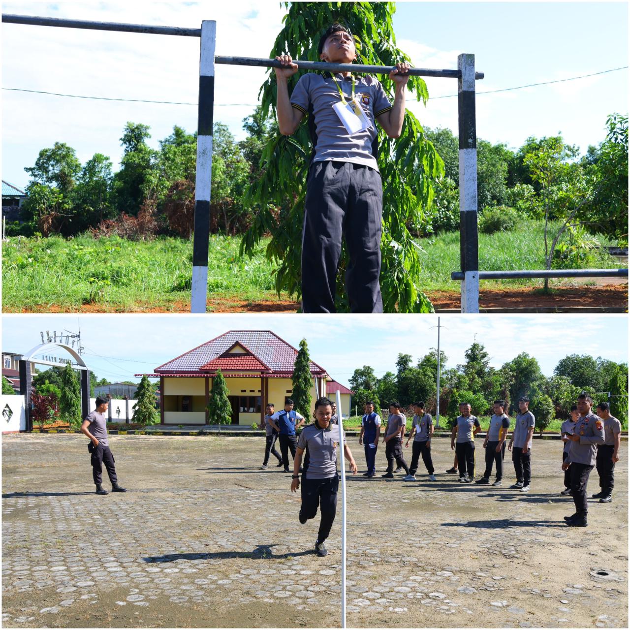 Bugar dan Siap Bertugas, Polres Kayong Utara Gelar Uji Kesamaptaan Semester II 2025