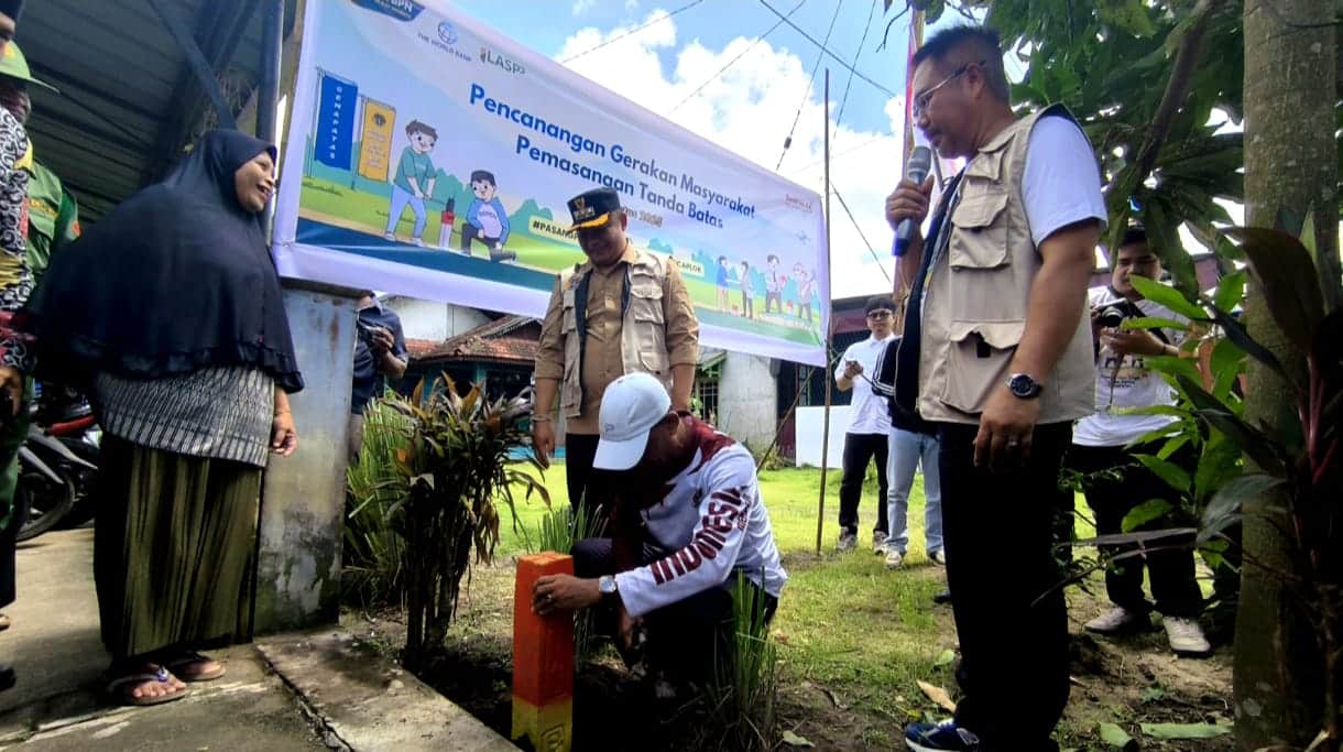 BPN Ajak Warga Ketapang Pasang Patok Lewat Program Gemapatas: “Pasang Patok, Anti Cekcok, Anti Caplok”