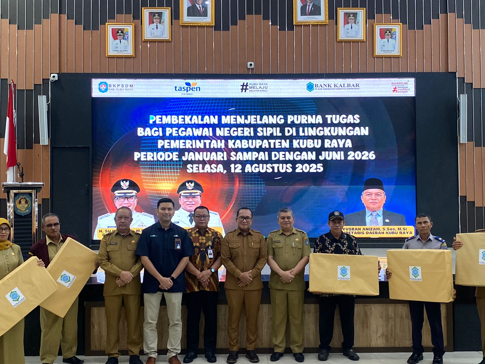 Jelang Pensiun, Bank Kalbar Bekali PNS Kubu Raya dengan Program KUR dan Investasi Emas