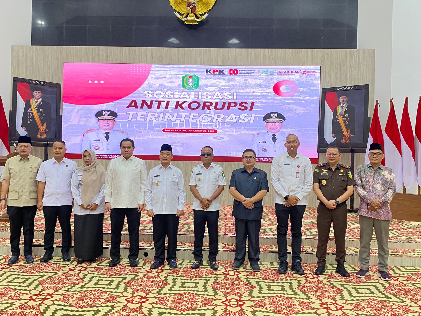 Pemprov Kalbar Tegas Dukung Program Pencegahan Korupsi KPK