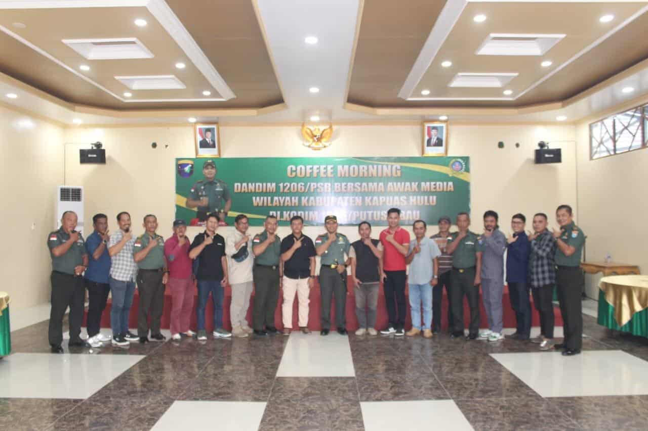 Perkuat Sinergi dengan Media Massa, Dandim 1206 Putussibau Ajak Semua Pihak Jaga Stabilitas Wilayah Kapuas Hulu