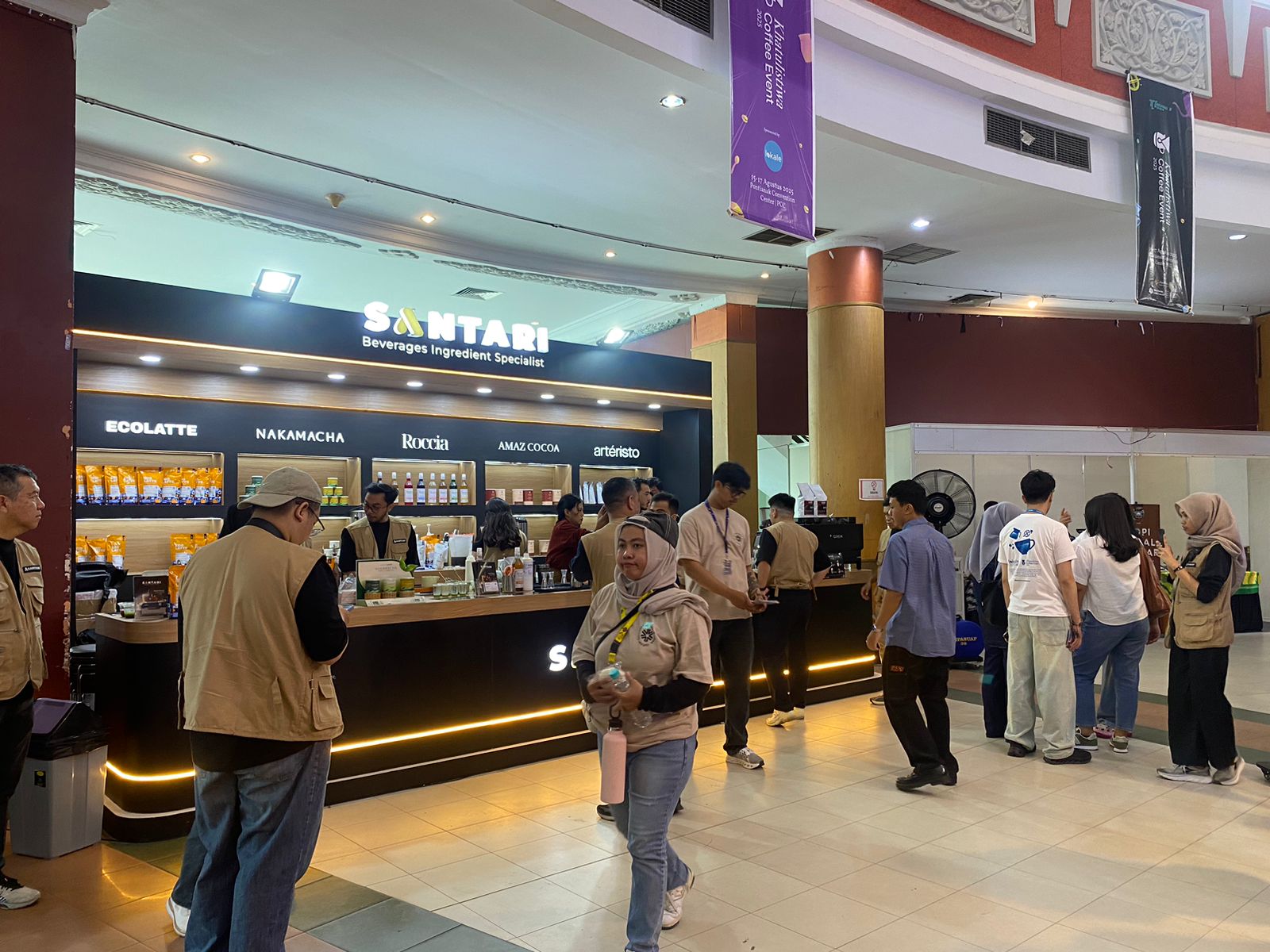 Icip-icip Kopi di Khatulistiwa Coffee Event 2025, Ada Tenant dari Pontianak hingga Surabaya