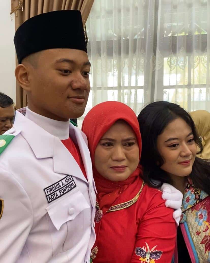 Firdaus Resmi Jadi Paskibraka Kota Pontianak 2025, H-7 Karantina Ayah Meninggal