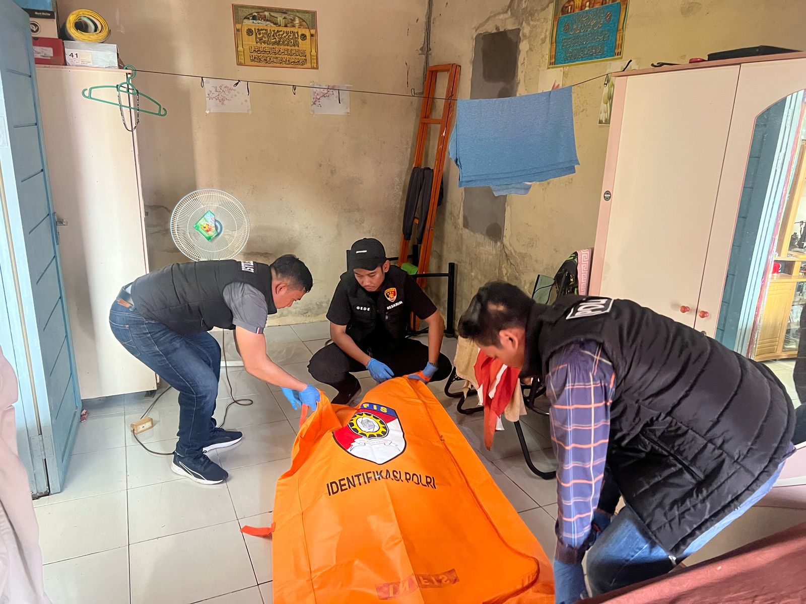 Penemuan Mayat Pria 54 Tahun Gegerkan Warga Budi Utomo