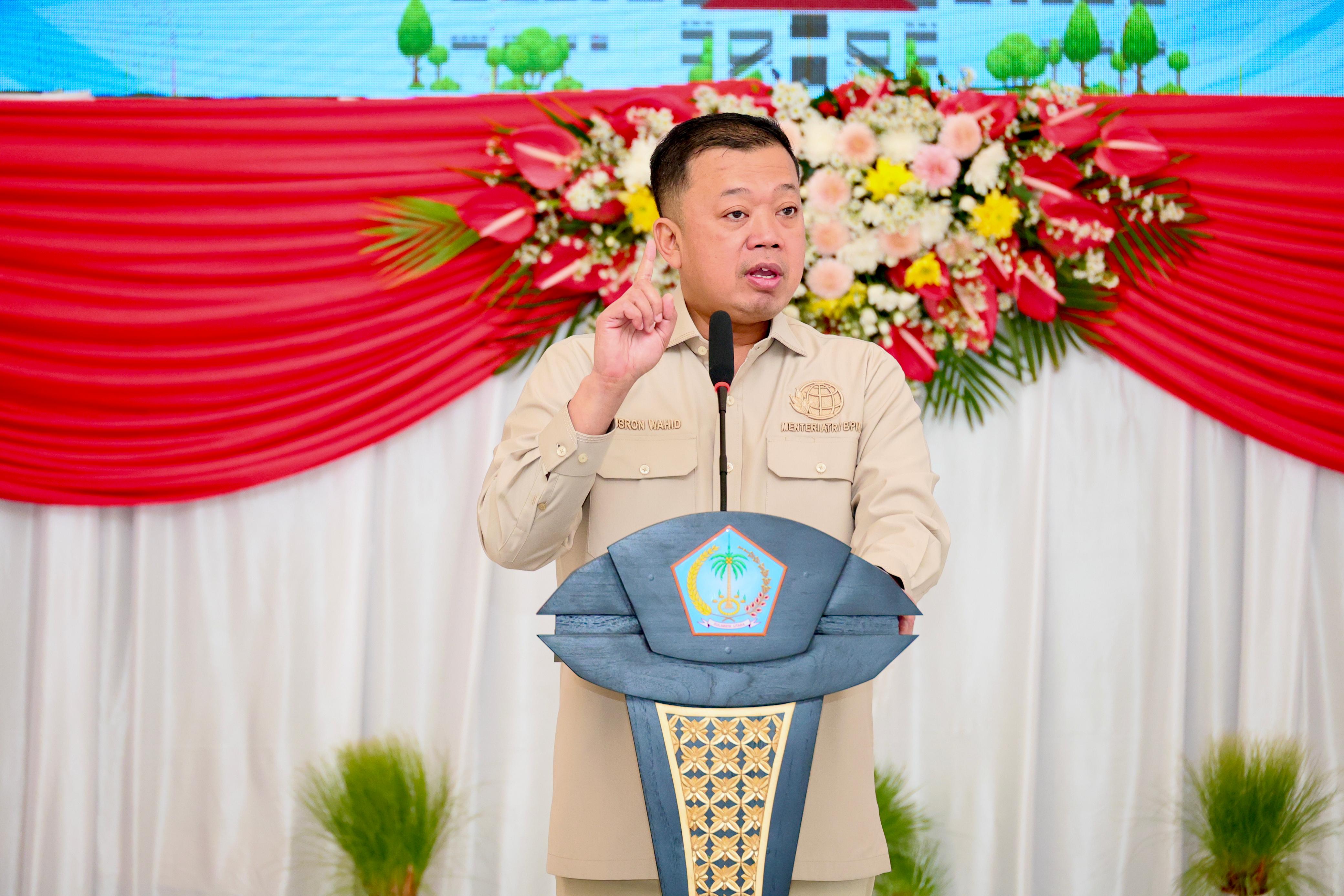 Kunjungan ke Maluku Utara, Menteri Nusron Komitmen Kawal Sinergi Jajaran di Moloku Kie Raha