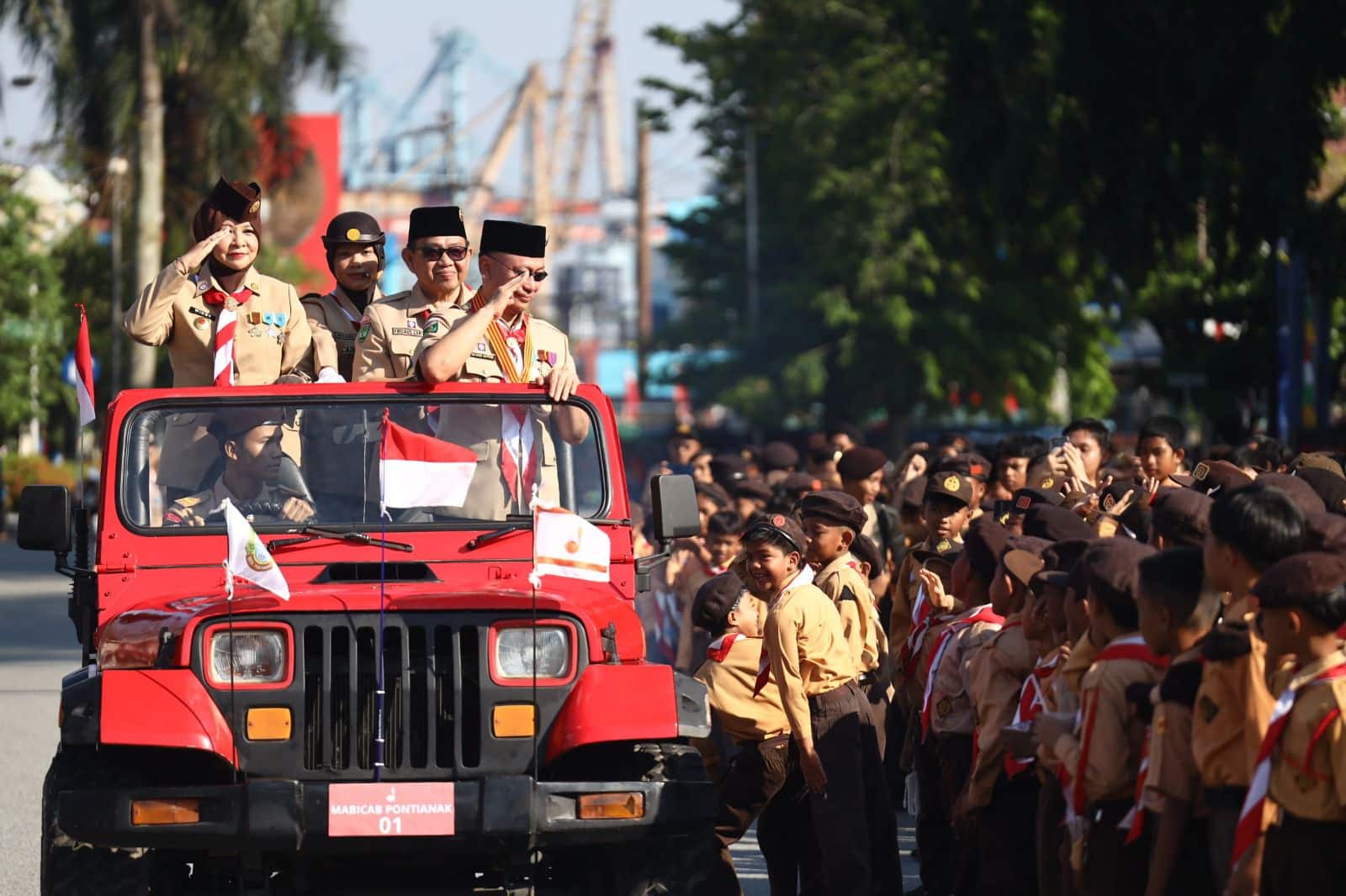 Gerakan Pramuka Sangat Strategis Bentuk Pemuda Tangguh, berintegritas dan Cinta Tanah Air