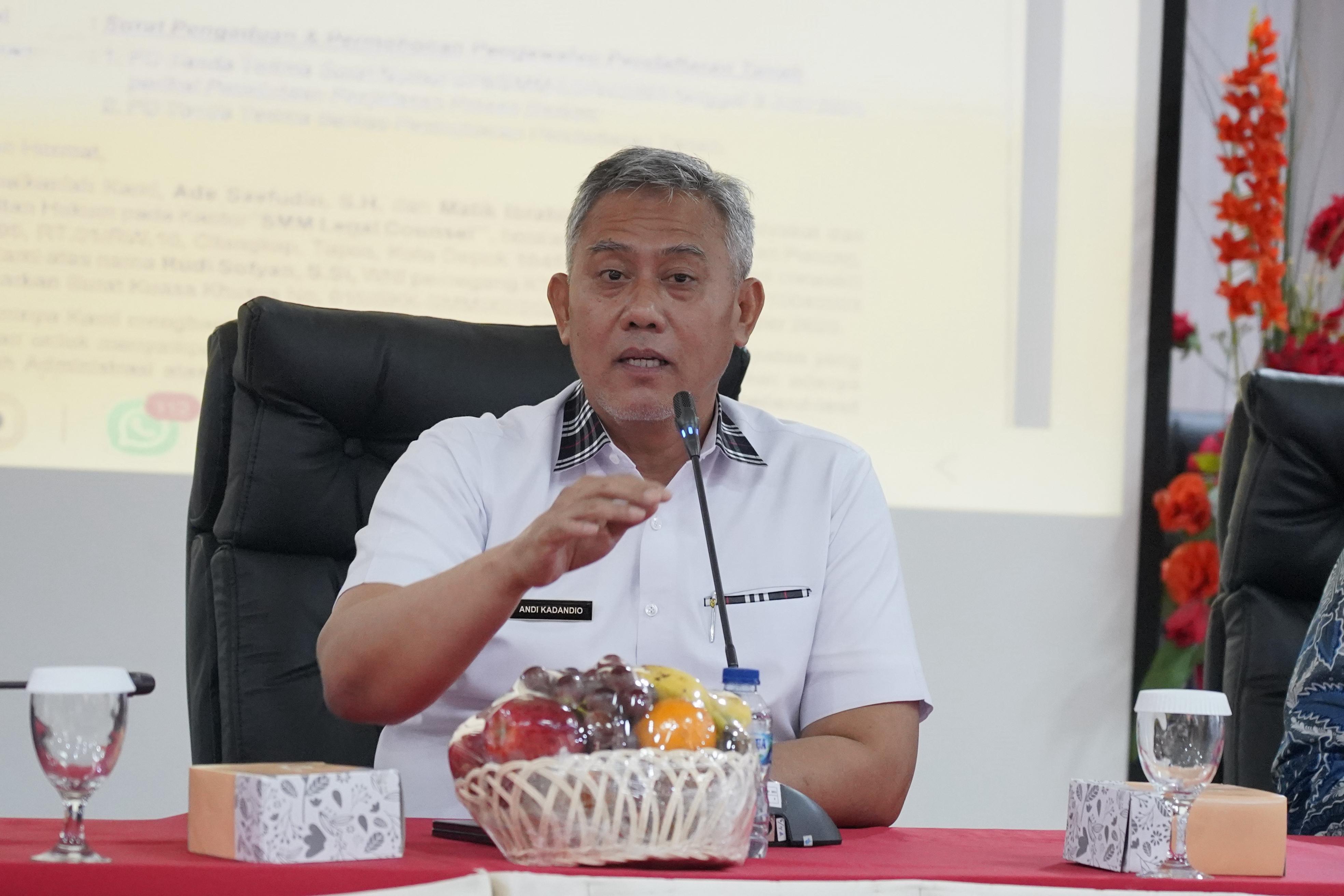 Kabiro Humas dan Protokol Kementerian ATR/BPN Tekankan Pentingnya Komunikasi Publik dalam Pengelolaan Pengaduan