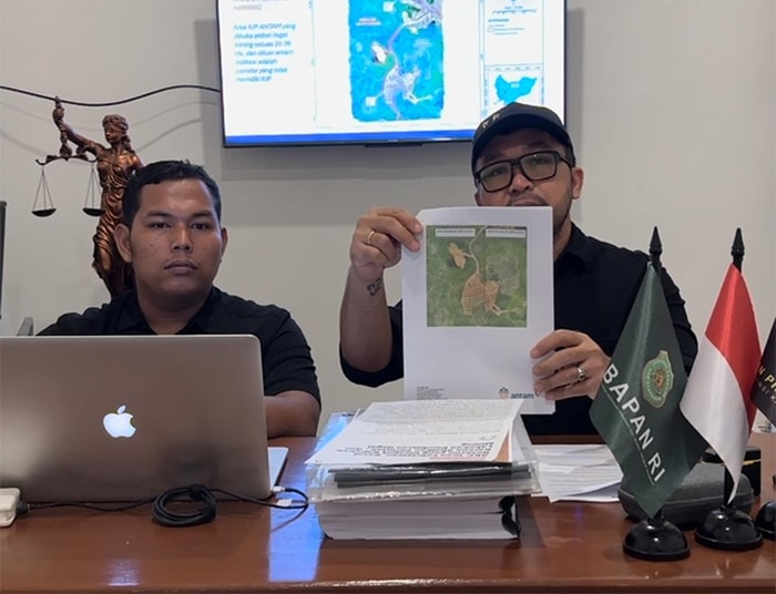 LI BAPAN Tantang Polda Kalbar Buktikan Klaim Soal Aktivitas Tambang PT EJM