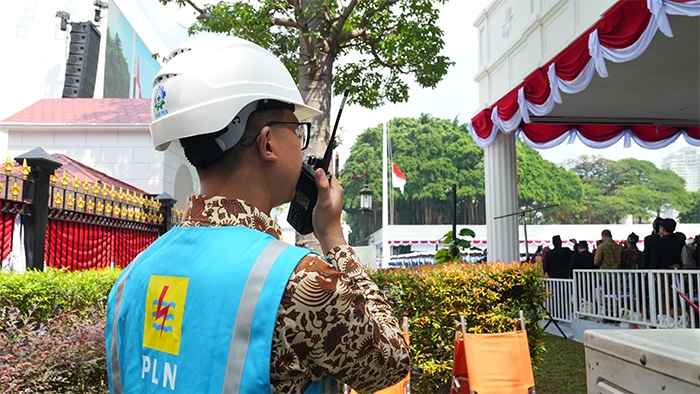 Pasokan Listrik PLN Andal, Rangkaian HUT RI ke-80 di Istana Merdeka Berlangsung Khidmat