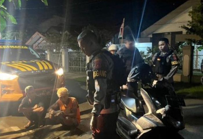 Patroli Enggang Polresta Pontianak Gagalkan Pencurian Meteran PDAM