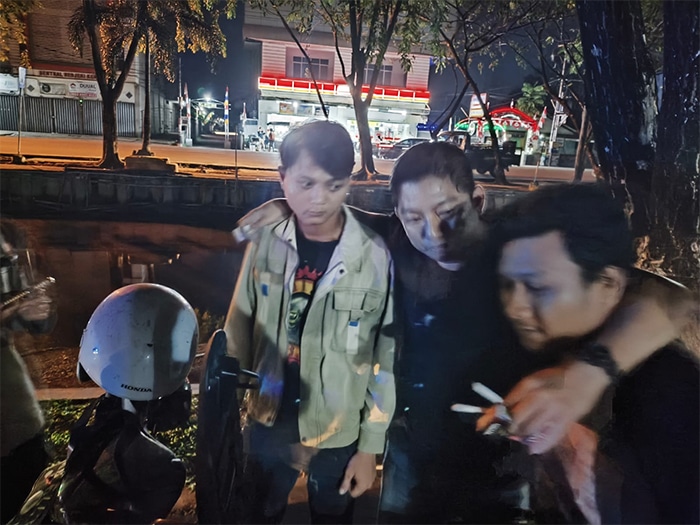 Patroli Skala Besar Polresta Pontianak Amankan Dua Remaja Pemakai Ganja