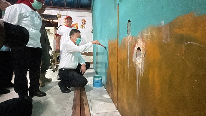 Pemkot dan Warga Pontianak Kompak Perbaiki Rumah Davidi dan Julia