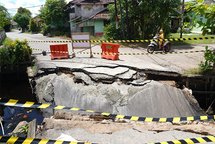 Perbaikan Jembatan Dharma Putra Dimulai Pekan Depan, Target Rampung Akhir Tahun