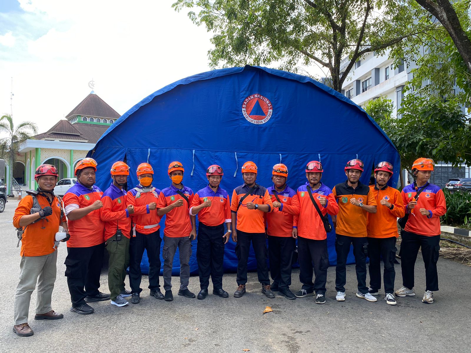 Cegah Kebakaran dan Penjarahan, BPBD Kalbar Bangun Posko Siaga di Kantor Gubernur