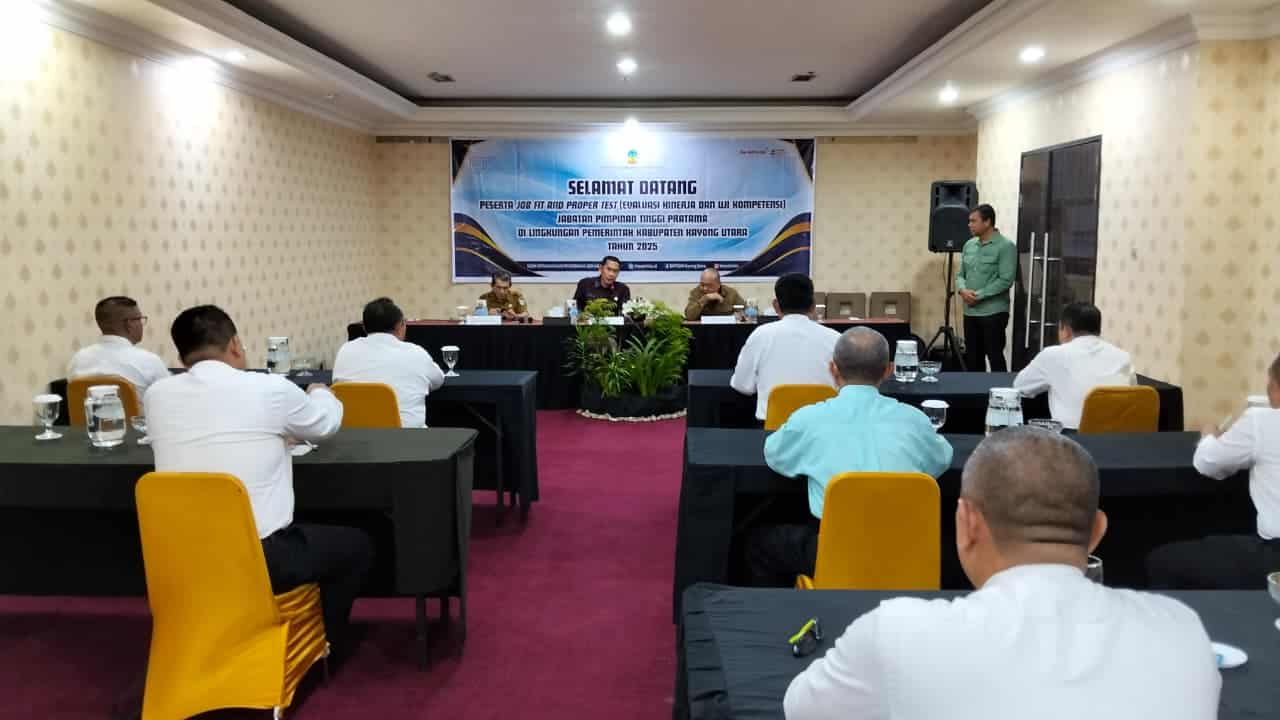 Sekda Kayong Utara Buka Job Fit dan Uji Kompetensi Pejabat JPTP